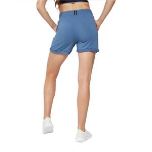 Fourlaps Rush Short in the color Steel (blue) Women Small NWT